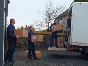 Residential Property Clearance Glasgow | Loading the HV Property Clearance Van