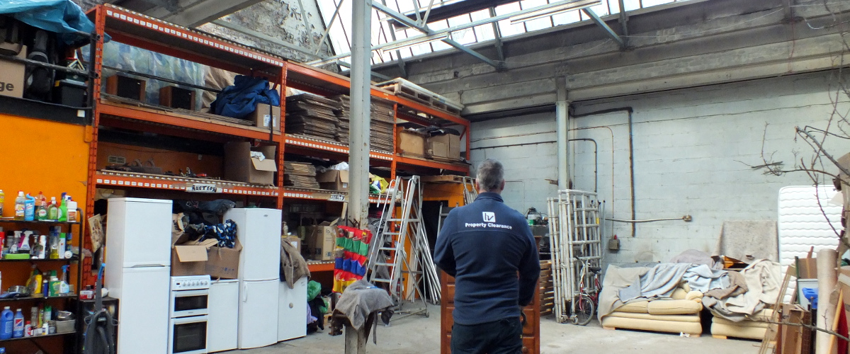 HV Property Clearance Warehouse Glasgow Paisley Motherwell | Items Recycle