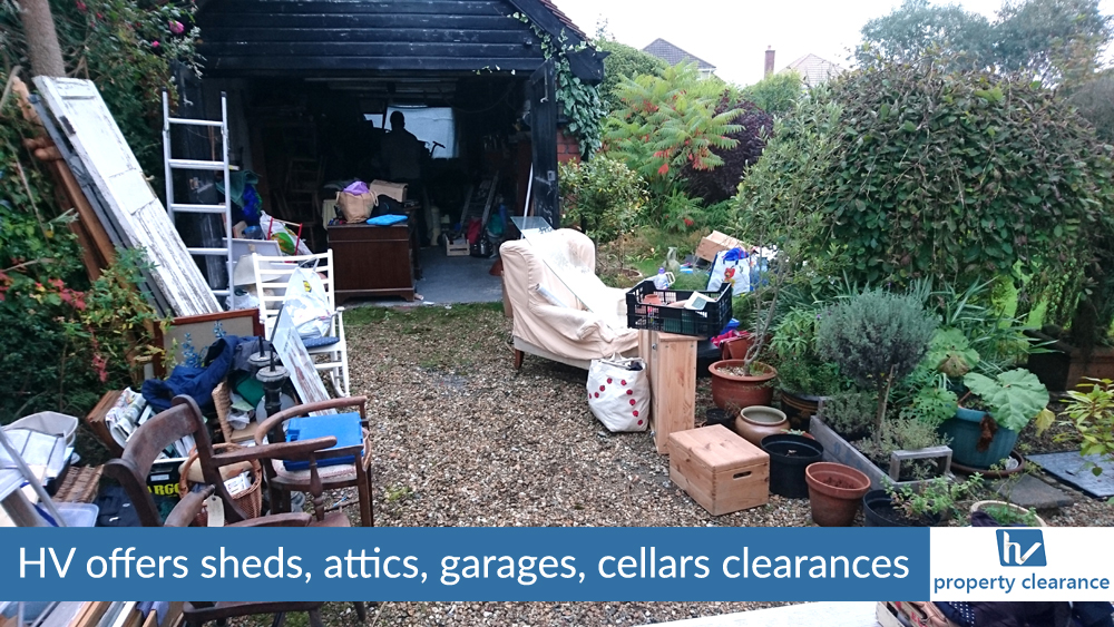 sheds garages attics clearances
