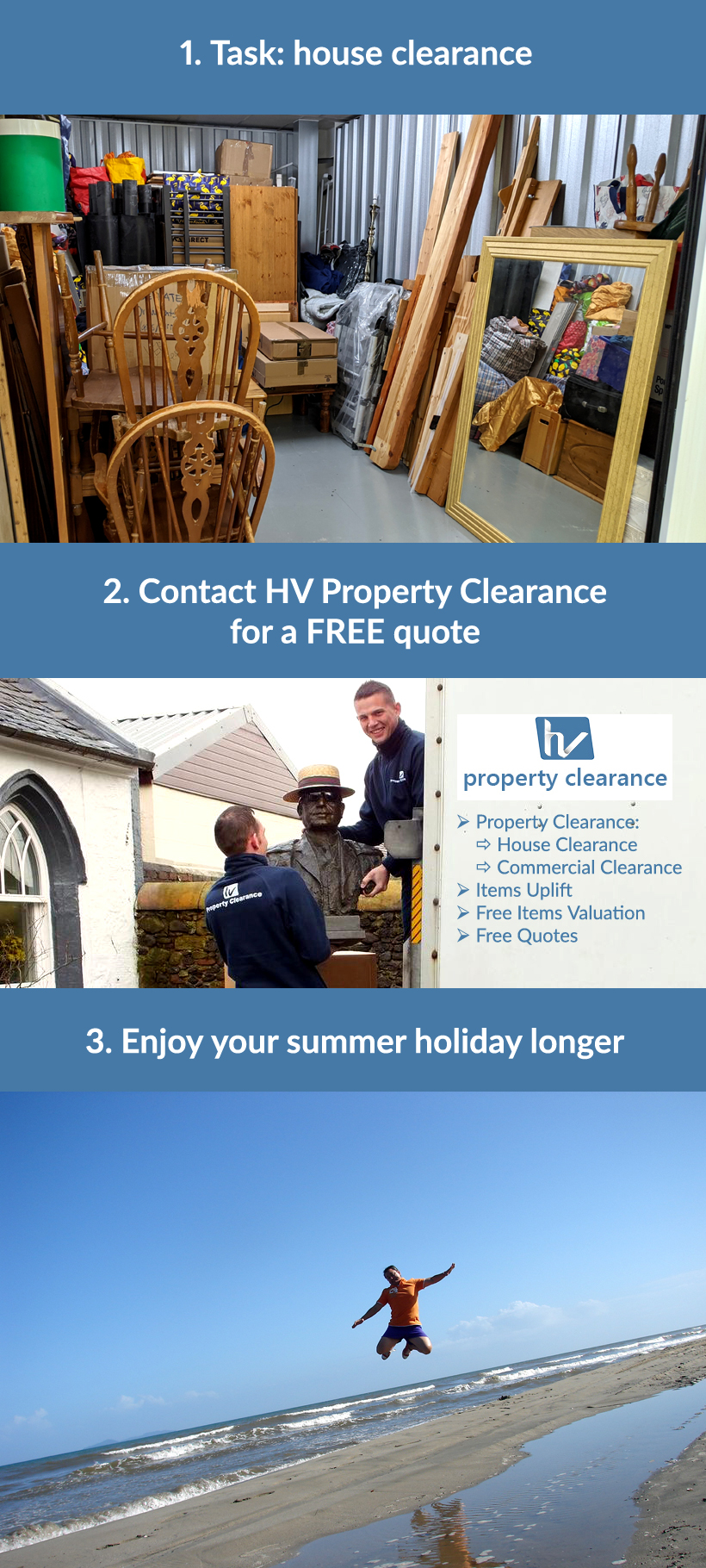 Property clearance during the summertime