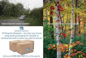 Autumn Clearances with HV Property Clearance Glasgow