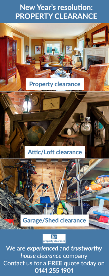 NEW YARE'S resolutions - PROPERTY CLEARANCE